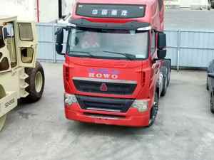 Bas prix bonne efficacité HOWO 8*4 Howo 6x4 371hp 420hp tracteur tête de camion en vente seconde main - Product Image 5