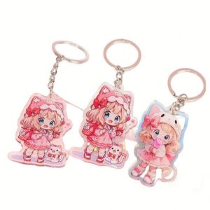 Factory Acrylic <b>Keychain</b> Custom Hanging Piece Nameplate Acrylic Custom Hanging Decoration Photo Order Customization - Product Image 1
