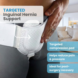 Cinturón de Soporte para Hernia Inguinal de Fábrica para Hombres, Faja Ajustable para Hernia Inguinal - Product Image 6