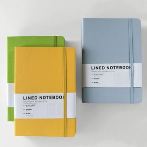 Carnet de notes A5 en similicuir PU avec sangle, couverture rigide, logo imprimé, couleur personnalisée, cadeau, vente en gros fabricant - Product Image 2