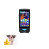 BloveDream-escáner de código de barras 1D 2D QR, lector portátil Android RFID LF 134,2 khz para ganado, mascotas, ovejas, cabras, cerdos, vacas, cerdos, etiquetas de oreja