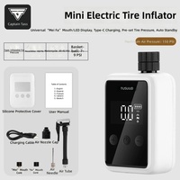 Pompe à vélo électrique portable avec écran intelligent, gonfleur de vélo haute pression, compresseur d'air universel pour vélo de route et VTT