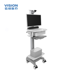 Carrello Dentistico <span class=keywords><strong>Mobile</strong></span> in Alluminio Personalizzabile con Scanner Multistrato, Leggero e Resistente, 4 Ruote, per Uso Ospedaliero - Product Image 1