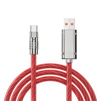 Cable de Carga Rápida YFXT YF030 6A para Auriculares, Tipo-C Universal, Molde Privado para Autos TC