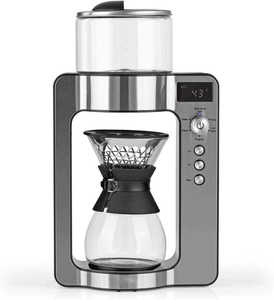 Cafetera Inteligente Semiautomática de Acero Inoxidable para Té y Café, Uso Doméstico y Comercial para Hoteles, 6 Tazas, Totalmente Automática - Product Image 1