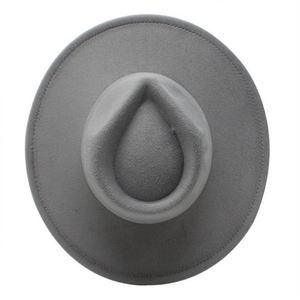 Sombreros Fedora de Ala Ancha de Moda Otoño-Invierno al por Mayor para Mujer y Hombre, Sombreros Elegantes Personalizados para Fiesta - Product Image 5