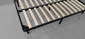 Cadre de lit à lattes plat KD, base de lit plateforme, taille king - Product Image 2