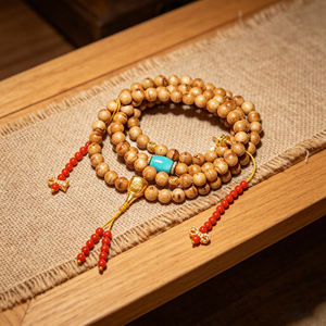 สร้อยคอและกำไลข้อมือรูปผีเสื้อประดับเม็ดรูดราคชาทองคำสไตล์โบฮีเมียนสำหรับสวดมนต์และทำสมาธิ เหมาะสำหรับทั้งชายและหญิง - Product Image 1