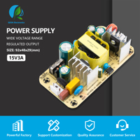 Fuente de Alimentación Conmutada SMPS de Marco Abierto de 45W 15V 3A, Placa PCB AC/DC para Amplificador de Audio, Herramienta Eléctrica, Taladro, Fabricante OEM/ODM