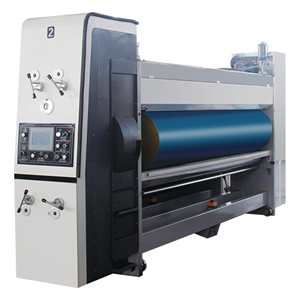Chì cạnh Feeder flexo 2/3/4 Màu sắc máy in slotter ROTARY Die Cutter máy in cho các tông sóng in ấn - Product Image 4