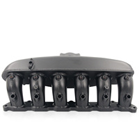 Colector de Admisión de Aluminio Billet para Motor BMW N55 3.0 Serie E/F F30 E90 F25 F10 F15 E60 335i 535i X3 X5 X6 con Kit de Riel de Combustible