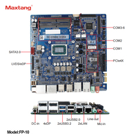 Cartes serveur personnalisées série 10 Mini ITX carte mère avec AMD Ryzen à bord CPU Intel DDR4 carte mère de jeu pour ordinateur