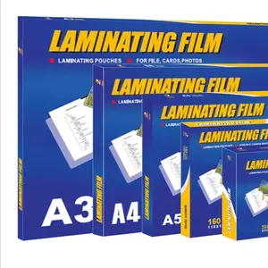 2024 Bán hàng nóng bán buôn 80mic 100mic 125mic 5mil 3mil Hot nhiệt laminating film đối với hình ảnh Báo Cáo Tài liệu bảo vệ