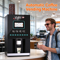 Machine à café automatique de type « Bean to Cup » - Distributeur automatique de café expresso fraîchement moulu pour les bureaux et les hôtels