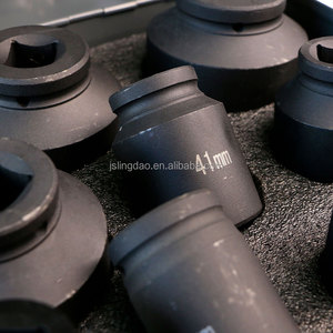 Llave de Impacto de 3/4'' y 32 mm, 12 Puntas, Acero CR-MO, Resistente, para Pistola de Aire, para Reparaciones Industriales y Automotrices - Product Image 5