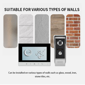 <span class=keywords><strong>Sonnette</strong></span> vidéo intelligente avec interphone bidirectionnel, réduction de <span class=keywords><strong>bruit</strong></span> élevée, audio clair, 7 pouces, pour rues bruyantes - Product Image 3