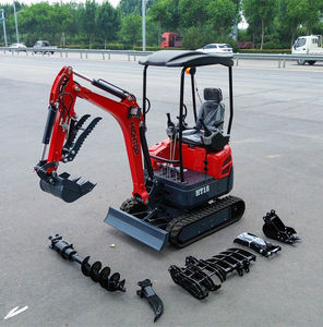 Gratis Verzending Minigraafmachine 3.5 Ton Epa Euro 5 Kubota Motor Crawler Digger Boerderij Gebruikte Chinese Mini Graafmachine Machine - Product Image 3
