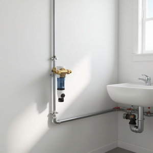 Filtro de agua de sedimento para toda la casa de alta capacidad de flujo, 40 micras, con conexión MNPT de 3/4 de pulgada, para agua de pozo, 4 T/H - Product Image 2