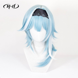 ND <span class=keywords><strong>eula</strong></span> của phụ nữ chịu nhiệt đầy đủ ren glueless cosplay tóc giả với ren trong suốt và có thể điều chỉnh kích thước mũ - Product Image 3