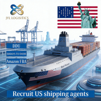 Agent maritime pour expéditions directes FedEx Logistics FBA vers les États-Unis, port de Los Angeles, transitaire international