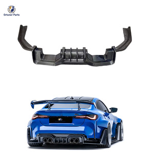 Nuovo Spoiler paraurti posteriore in fibra di carbonio stile ADR con kit corpo labbra diffusore per <span class=keywords><strong>BMW</strong></span> 3 <span class=keywords><strong>serie</strong></span> <span class=keywords><strong>4</strong></span> G80 M3 G82 G83 M4 <span class=keywords><strong>2020</strong></span> + - Product Image 1