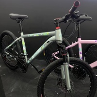 Nouvelle Meilleure Vente Vélo VTT 24 Pouces pour Enfants et Adultes, Monovitesse ou 21 Vitesses, Double Choix pour Garçons et Filles