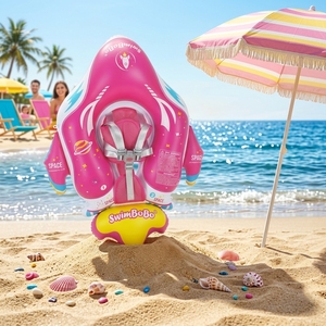 Swimbobo, anillo <span class=keywords><strong>de</strong></span> juguete <span class=keywords><strong>de</strong></span> <span class=keywords><strong>agua</strong></span> flotante para nadar para niños, anillo inflable para niños, flotador <span class=keywords><strong>de</strong></span> natación para bebés con dosel - Product Image 5