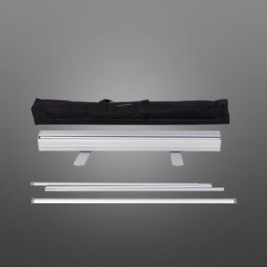 高品质60厘米伸缩铝促销横幅商业卷起横幅支架展示 - Product Image 3