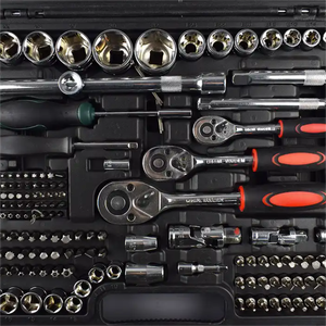 ZY Năm Mới Bán Hàng Phần Cứng Tay Công Cụ Bộ Tự Động Sửa Chữa 150 Pcs Sửa Chữa Xe Công Cụ Thiết Lập Chuyên Nghiệp Xe Ratchet Cờ Lê Ổ Cắm Bộ - Product Image 2