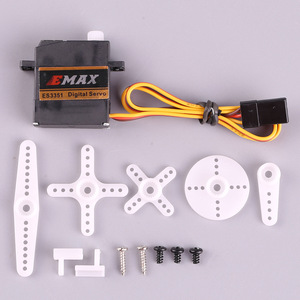 Servo Digital Emax Es3351 con Engranaje de Plástico Delgado de 9 mm, Motor Servo para Avión RC - Product Image 3