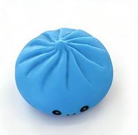 JN Cadeau anti-stress Kawaii : Jouet sensoriel souple Bao Bun Squishy, Squishy Pâton scintillant, Squishy Pâton en TPR, Jouet Pâton