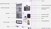 Máquina expendedora combinada automática de doble opción que ofrece Bebidas frías y calientes