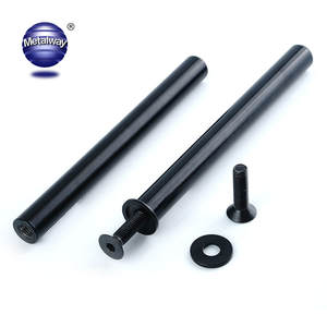 Porte-vin droit et sur mesure, pièces, supports à vin muraux en aluminium et métal, pour la maison et le Bar - Product Image 5