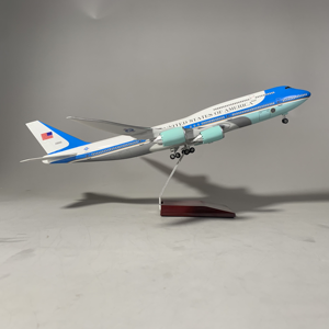 Led Hars Vliegtuig Model Boeing 747-8 <span class=keywords><strong>Usa</strong></span> Luchtmacht One <span class=keywords><strong>Airlines</strong></span> Maat 47Cm Schaal 1/160 - Product Image 4