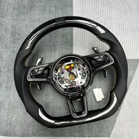 Volant en cuir pour Porsche Cayenne Panamera 911 718 Macan Facelift avec levier de vitesses et commutateur de mode
