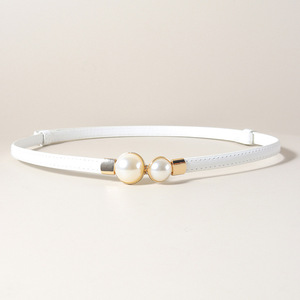 Robe rétro <span class=keywords><strong>fine</strong></span> pour femme Haoyu avec <span class=keywords><strong>ceinture</strong></span> noire perlée à double réglage et boucle en alliage, tout est fin - Product Image 1