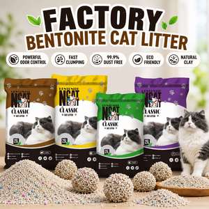 Arena Sanitaria para Gatos de Alta Absorbencia, 25 Litros, Precio de Fábrica, para Tiendas de Mascotas Globales - Product Image 1