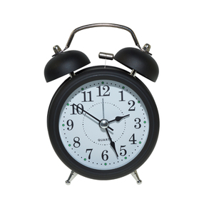 T308 Tabletop cổ điển thạch anh khuyến mại hiện đại màu sắc tinh khiết cho nhà kim loại Twin chuông đồng hồ báo thức - Product Image 3