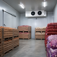 Chambre froide industrielle pour la conservation des produits frais, de la viande, des fruits de mer, des produits laitiers et des aliments à température contrôlée