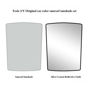 ผ้าตาข่ายรถดวงอาทิตย์สีดำสีเงินสำหรับ <span class=keywords><strong>TESLA3</strong></span>/Y ม่านบังแดด - Product Image 5