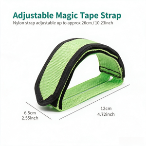 Sangles de pédale de vélo personnalisables avec logo, 10,23 pouces, avec clips de fixation, réglables et adhésives, pour vélos <span class=keywords><strong>fixie</strong></span> et de banlieue - Product Image 2