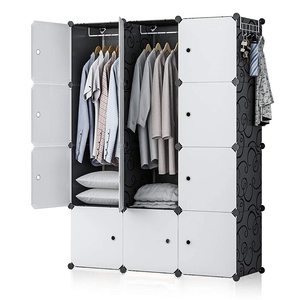 Armario de Plástico de Diseño Moderno, Económico, para Dormitorio, Hogar o Apartamento, para Almacenamiento en Taller - Product Image 3
