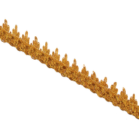 Paillettes dentelle rubans danse Dancewear décoratif tressé mille-pattes bords torsion tissu dentelle garnitures pour Costume couture