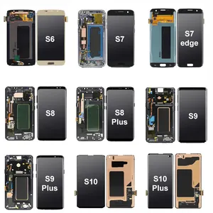 בסיטונאות סמסונג s10 5g חלקי-TIMEWAY Digitizer אביזרי חלקי סיטונאי טלפון נייד צגי lcd תצוגת מסך מגע עבור Samsung S6 S7 קצה S8 S9 S10