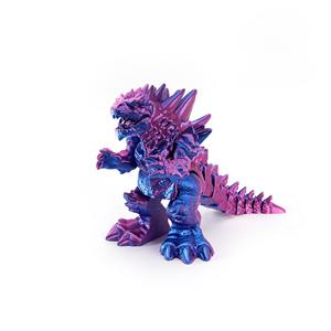 مخصص 3D مطبوعة شكل حيوان لعب للأطفال-ديناصور صغير <span class=keywords><strong>Godzilla</strong></span> هدايا تمثال سطح المكتب للأولاد والأطفال بالجملة - Product Image 4