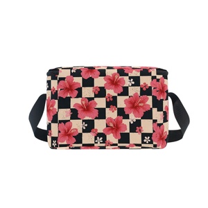 Hawaii Checkered Design Simple Small Portable Cooler Bag Custom Logo Eco-Friendly Insulated Cooler Bag for Family Camping Picnic - Product Image 5