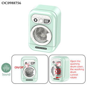 Aspirateur jouet pour enfants simulation domestique appareil ménager <span class=keywords><strong>machine</strong></span> à <span class=keywords><strong>laver</strong></span> semblant jouer jouets avec lumière et son - Product Image 4