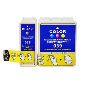 Cartucho de Tinta Compatible para Impresoras Epson T038 T039 Stylus C41 C41UX C43UX C43SX C45 <span class=keywords><strong>CX1500</strong></span> CX1500V - Product Image 1