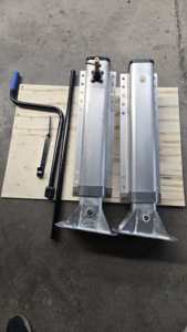 Accesorios de Alta Calidad para Semirremolques de Plataforma, Pata de Apoyo para Camiones de 28T, Compatible con Fuwa, para el Mercado Norteamericano - Product Image 6