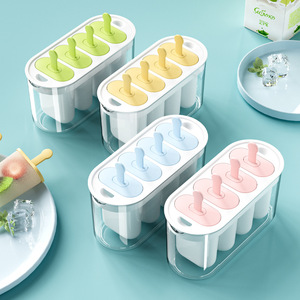 <span class=keywords><strong>Molde</strong></span> para helados tipo paleta con tapa, <span class=keywords><strong>de</strong></span> grado alimenticio, fácil <span class=keywords><strong>de</strong></span> desmoldar, para uso doméstico, para bloques <span class=keywords><strong>de</strong></span> hielo y helados congelados - Product Image 3
